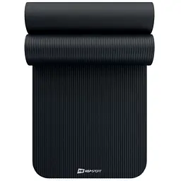 Коврик для йоги Hop-Sport HS-NB015GM NBR 1,5см чорний