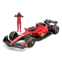 Автомодель з фігуркою Bburago Ferrari SF-23, 1:24 в асортименті (18-26809) - мініатюра 3