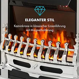 Електричний камін Klarstein Verbier 2000 Вт (10034396) - мініатюра 4
