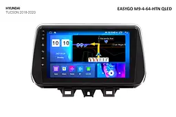 Штатна автомагнітола EasyGo M9-4-64-HTN QLED Hyundai Tucson