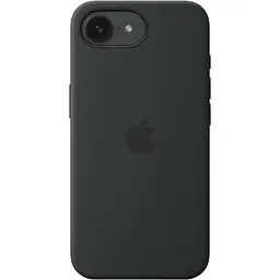 Чохол Silicone Case with MagSafe для Apple iPhone 17e/ 16e Black AAA [138723] - мініатюра 2