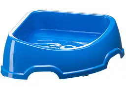 Миска для собак та котів Ferplast Party 20 кутова пластикова синя 24x21x7 см 500 мл 71120099 - мініатюра 3