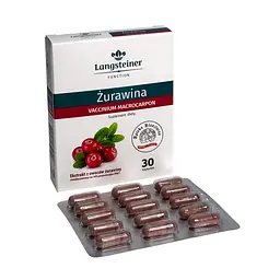 Дієтична добавка Langsteiner Журавлина 30 капсул