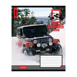 Зошит 1 вересня А5 The offroader 96 аркушів, лінія (766503), в асортименті
