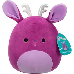 М'яка іграшка Squishmallows Джекалоп Марія Дель Мар 19 см фіолетова (SQCR06617) - мініатюра 6