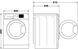 Пральна машина автоматична Indesit IM 640 MY TIME UA - мініатюра 8