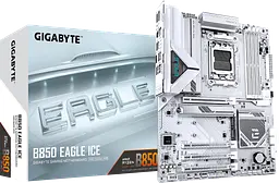 Mатеринська плата Gigabyte B850 Eagle Ice Socket AM5 (B850 EAGLE ICE)