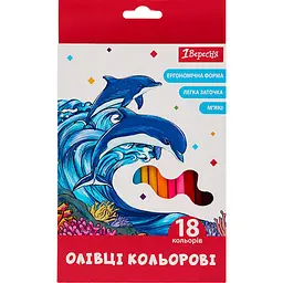 Олівці кольорові 1 Вересня Classic 18 кольорів (290738)