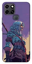TPU чохол Demsky The witcher ciri для Infinix Smart 6