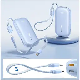 Зовнішній акумулятор Baseus EnerFill Qpow 3 Ultra 10000mAh 22.5W Blue (E0027L03) [152257] - мініатюра 3