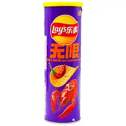 Чипси Lays Spicy Crayfish Гострі раки 90 г