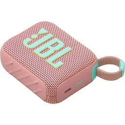 Портативна акустика JBL Go 4 Pink (JBLGO4PINK) - мініатюра 6
