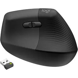 Миша Logitech Lift Vertical Ergonomic for Business Graphite (910-006494) [97825] - мініатюра 2