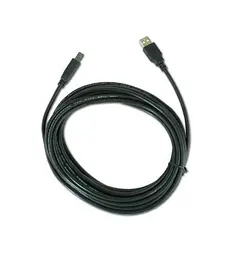 Кабель USB 2.0 AM - USB BM, 4.5 м, чорний, Cablexpert (CCP-USB2-AMBM-15)