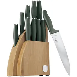 Набір ножів із 10 предметів Berlinger Haus Matte Green Collection (BH-3123)