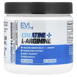 Моногідрат EVL Creatine + L-Arginine 200 грам Evlution Nutrition vit0005342