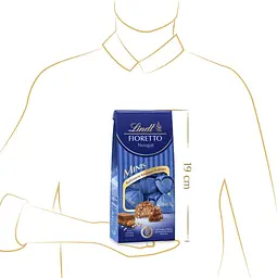 Шоколадні цукерки Lindt Fioretto Minis Nougat 115г - мініатюра 6