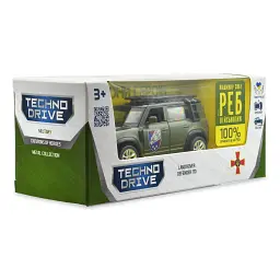 Машина TechnoDrive Автомодель серії Шеврони Героїв - Land Rover Defender 110 - 25 ОПДБр (250289M) - мініатюра 7