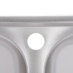 Кухонна мийка Zerix Z7749-08-180E satin ZM0565, Нержавіюча сталь - мініатюра 3