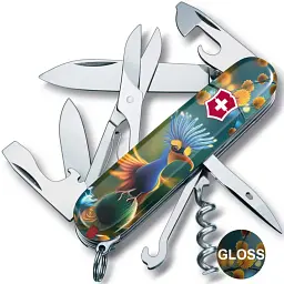 Складаний ніж Victorinox CLIMBER DESIGN Яскрава пташка - мініатюра 2