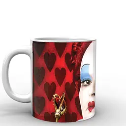 Кухоль GeekLand Аліса в країні чудес Alice in Wonderland чорний королева AW.02.008 330 мл білий - мініатюра 2
