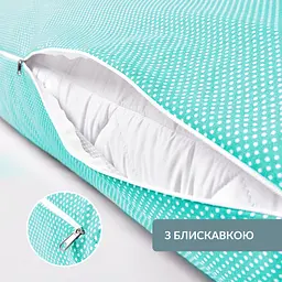 Подушка Ideia з наволочкою NORDIC COMFORT+ для відпочинку та сну 40х140 см з блискавкою 8-35551*001 - мініатюра 6