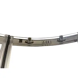 Душова кабіна без піддону Koer Sr SC04-90x90x195-TR-02 прозоре скло Easy Clean 5мм Ss Color KR5682, Нержавіюча сталь, прозорий, Нержавеющая сталь - мініатюра 7