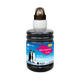 Контейнер з чорнилом до Epson M1100/M1120/M1140/M1180/M2140/M3140/M3170/M3180/M1170/M2170 black G&G teh0015146