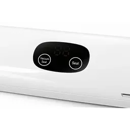 Вакуумний пакувальник Vacuum Sealer MK-801, 90 Вт, 60 кПа, запаювання до 250 мм, дисплей, 10 пакетів білий - мініатюра 3