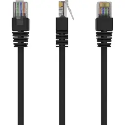 Патч-корд 1м Cablexpert (PP12-1M/BK)