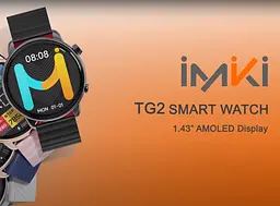 Смарт-годинник iMiki TG-2 Magnetic Strap AMOLED Black - мініатюра 7