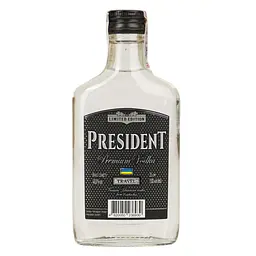 Горілка President Silver 40% 0.2 л