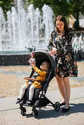 Прогулянкова коляска 4Baby Twizzy XXII Grey - мініатюра 10