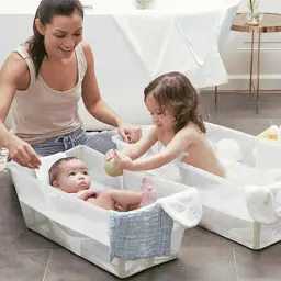 Ванночка Stokke Flexi Bath та підставка, бежева (531512) - мініатюра 8