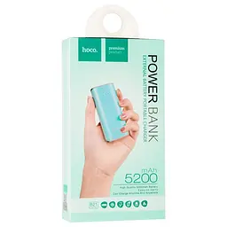 Додаткова батарея Hoco B21 (5200mAh) Cyan - мініатюра 3
