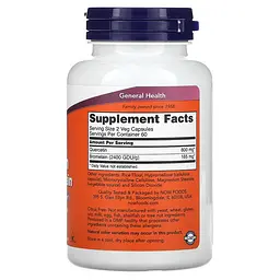 Кверцетин Quercetin with Bromelain 120 капсул NOW vit0005760 - миниатюра 2