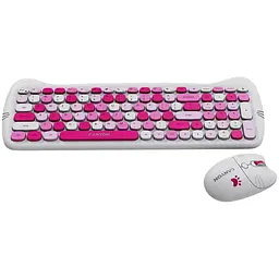 Комплект Canyon HSET-W6 Kitty Edition Wireless UA Pink (CNS-HSETW6PK) - мініатюра 3
