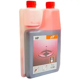 Масло для садової техніки та інструменту двотактних двигунів HP 1L Преміум дозатор