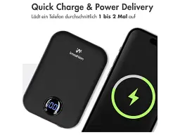Зовнішній акумулятор (Power Bank) Imoshion MagSafe 10000mAh Black (8720922101075) - мініатюра 5