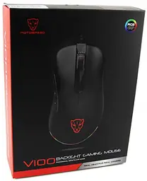 Миша Motospeed V100 (mtv100) Black USB - мініатюра 8