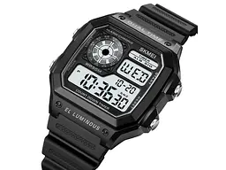 Годинник наручний 1998BK Black. Skmei acs0030421 - мініатюра 3