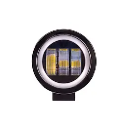 Фара робочого світла + DRL WLP-30R4 FLOOD 3Led*10W (4 INCH)10-30V/30W/6000K