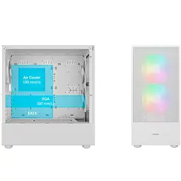 Корпус GAMDIAS TALOS M3 MESH WH (4711514500905) - мініатюра 9