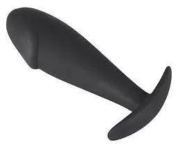 Анальна пробка Orion Black Velvets Butt Plug 10 см (чорний) - мініатюра 5