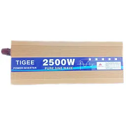 Інвертор Tigee Power 2500W 004 з 24V на 220V чиста синусоїда 1 розетка (11042)