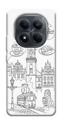 TPU чехол Demsky Lviv spirit для Xiaomi Redmi Note 15 Pro 4G