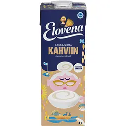 Вівсяне молоко Barista до кави Elovena без глютену, без лактози 1 л