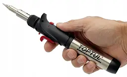 Паяльник газовий 150W з комплектом насадок 8 од. TOPTUL EGAE0801 - мініатюра 7
