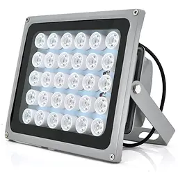 Прожектор спрямований з сутінковими датчиком YOSO 12V 36W, 30LED, IP66, кут огляду 60 °, дальність до 100м, 220*180*85мм, BOX