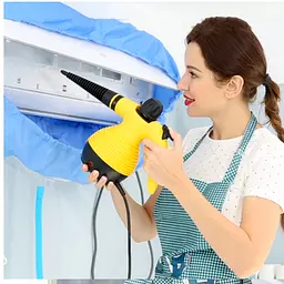 Відпарювач із функцією пароочисника Steam Cleaner DF-A001 (TM-115) / Рожевий відпарювач - мініатюра 2